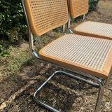 Pair of Marcel Breuer Cesca B32 chairs