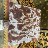 Marble and bronze sheathed selette
