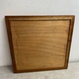 Wooden draughts game