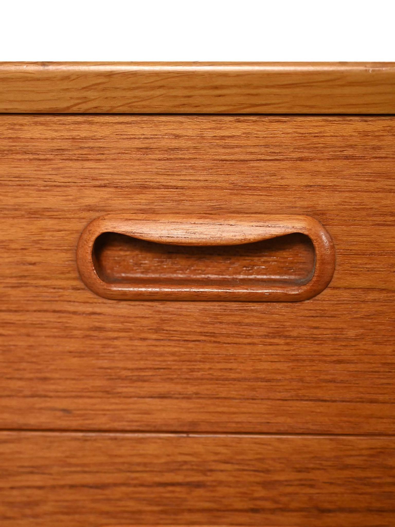 Scandinavian entrance cabinet from the 1950s–60s in teak and oak