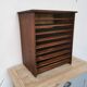 Range document vintage classeur trieur
