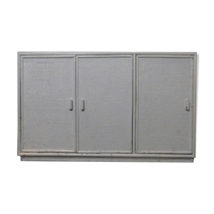 Enfilade en rotin peint