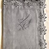 Old Smoke Gray Cotton Pillowcase