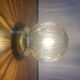 Vintage globe wall light or ceiling light