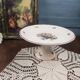 Antique compote dish Villeroy & Boch Mettlach Floralia 1577 – Saar Basin