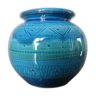 Cache pot en céramique Rimini Blue années 60