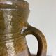 XL vase jar amphora in glazed terracotta