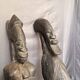 Ancient Pair Mask Helmet Dogon Bambara Mali Ceremony Ritual