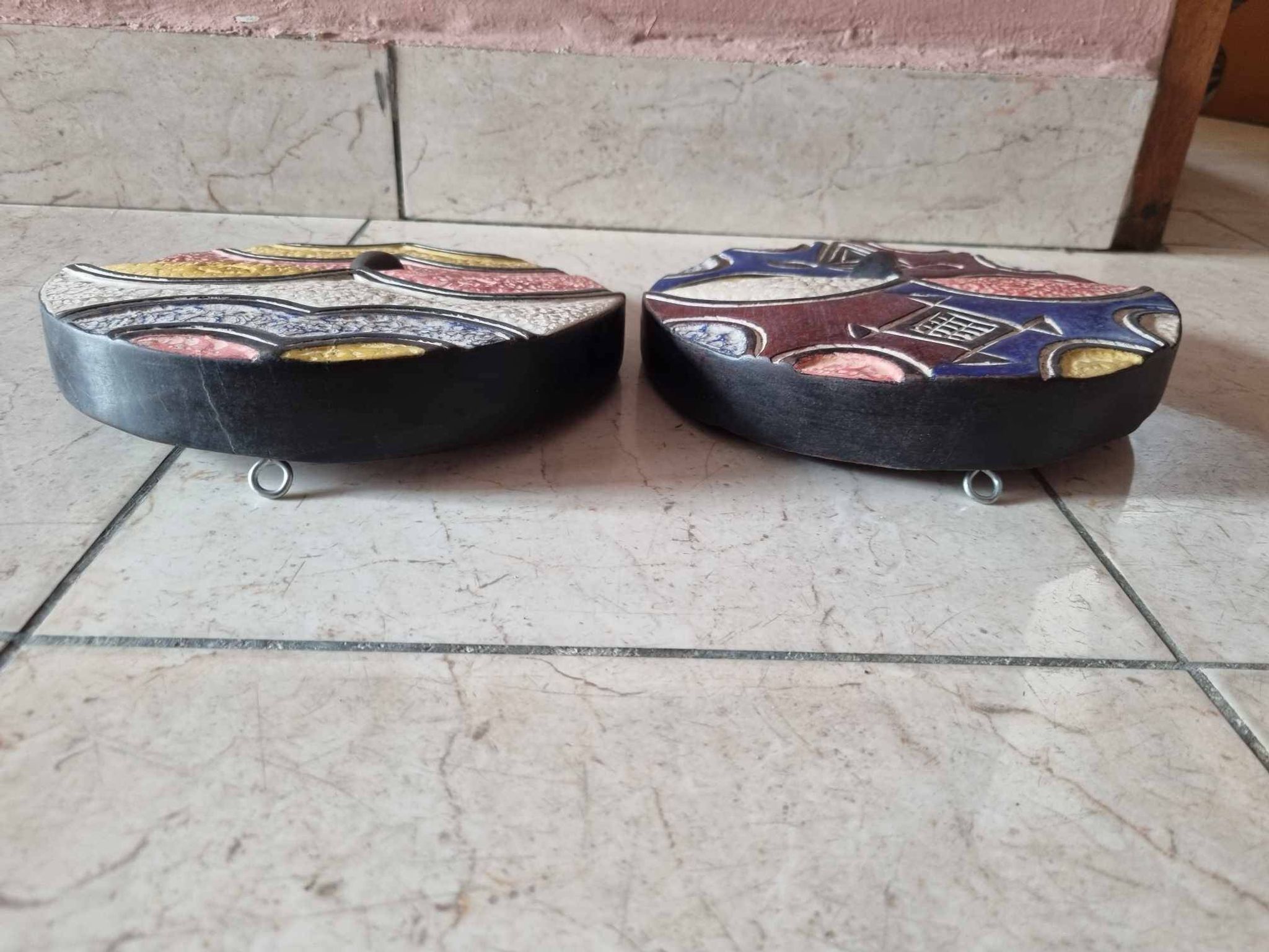 Set of 2 African Batéké masks / Téké masks