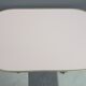 Pink formica magazine table 1950s
