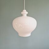 Suspension scandinave en opaline blanche, H.A. Jakobsson, 1960