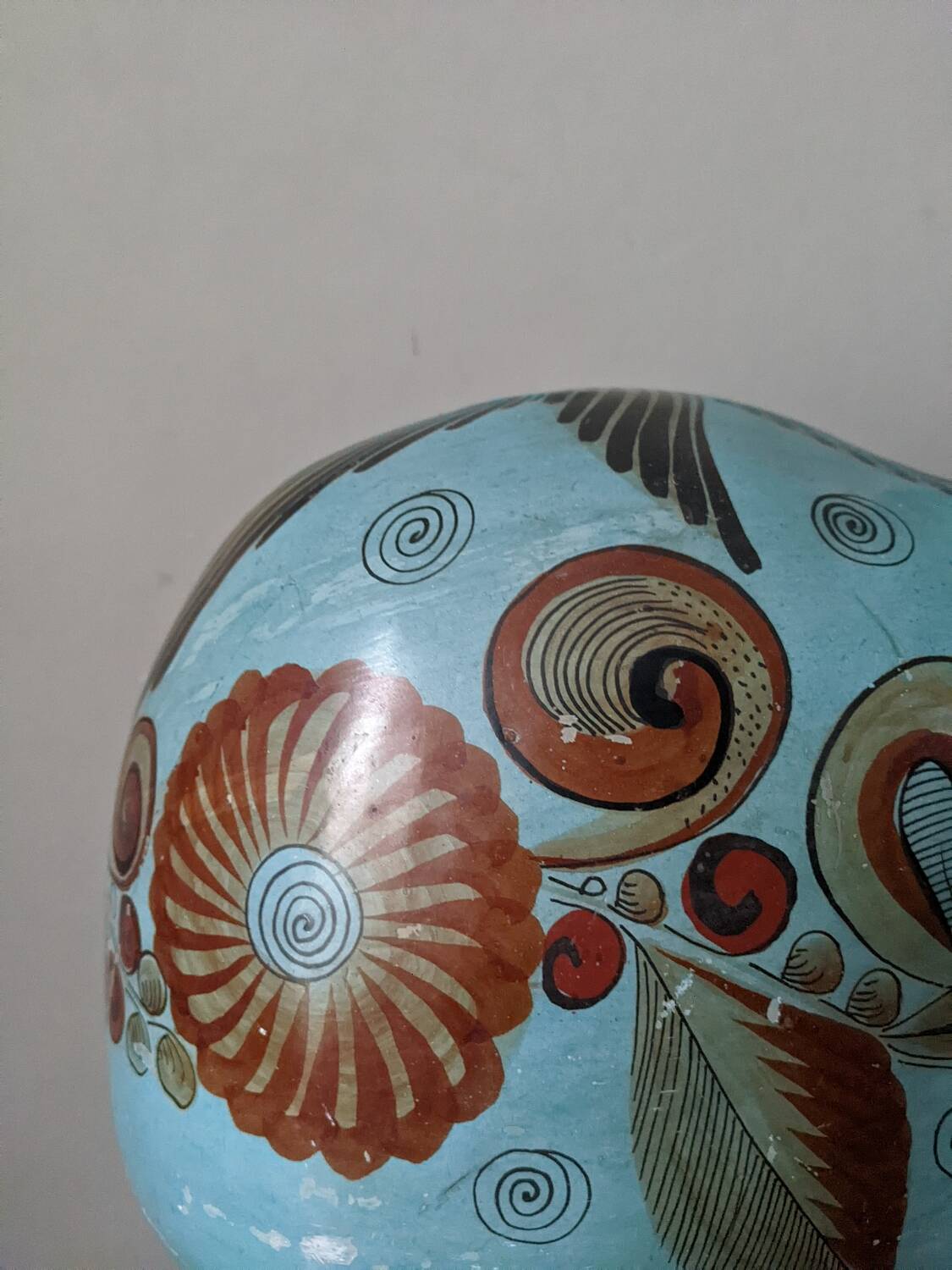 Handcrafted ceramic chat Mexico