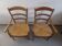 Pair of Armchairs in Cherry Wood
