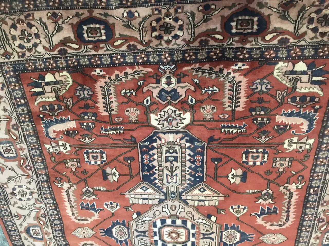 Afghan handmade rug 169x203 cm