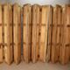 Shutters in oak early nineteenth