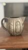 Pewter pitcher Chanal, Art Nouveau