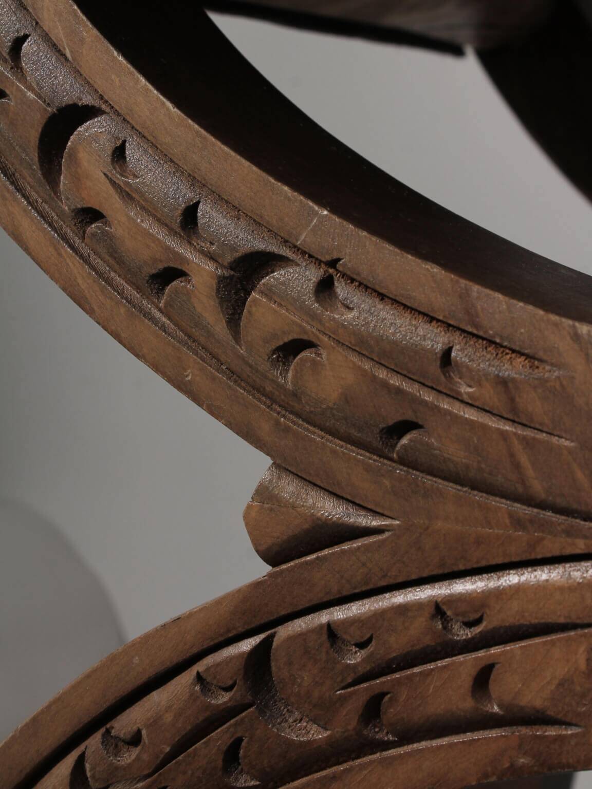 Renaissance Revival Dante Oak Chair, 1850s, Sweden