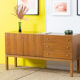 Vintage Scandinavian Enfilade – 150 cm