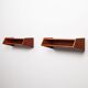 Aksel Kjersgaard floating nightstands No 24 in teak Odder Denmark 1960