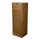 Vintage 60's curtain file cabinet