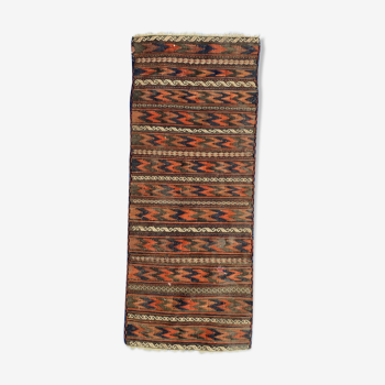 Tapis Kilim ancien turc 51x127 cm