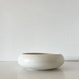 Matte white ceramic bowl, 1950s