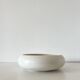 Matte white ceramic bowl, 1950s