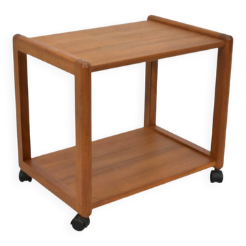 Aksel Kjersgaard side table 1960s Danish teak trolley Scandinavian