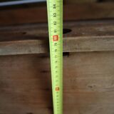 2-seater solid wood school desk