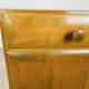 Art Deco bedside table in wood, 1940s/50s