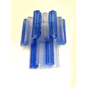 Contemporary Blue Bicolor “Tronchi” Wall Sconce in Venini Style