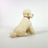 Pair of poodles, ceramics, Mid-century