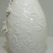 Vase porcelaine barbotine /vintage