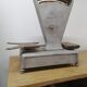 Old industrial vintage grocery scale