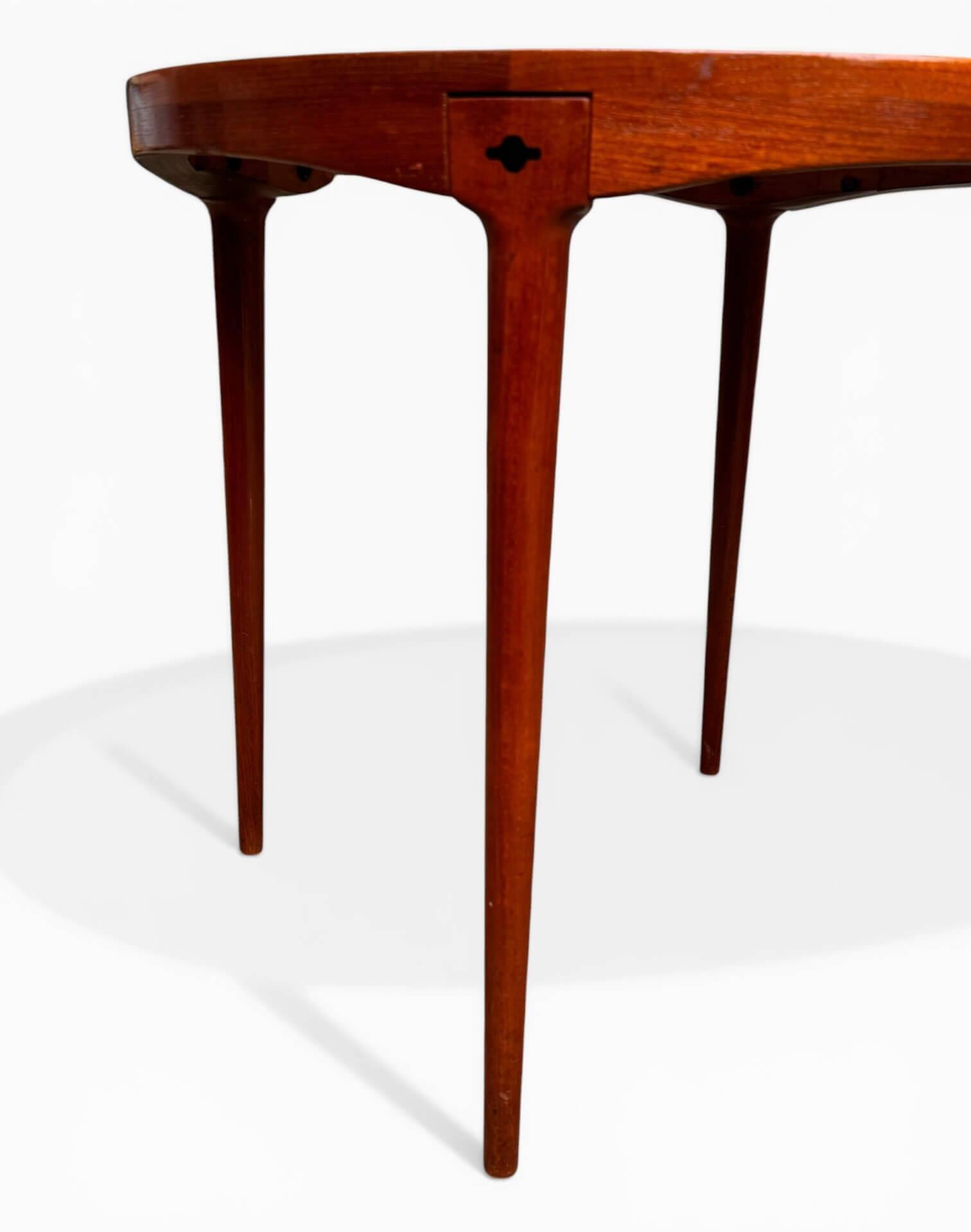 Vintage teak coffee table Haug Snekkeri, circa 1960