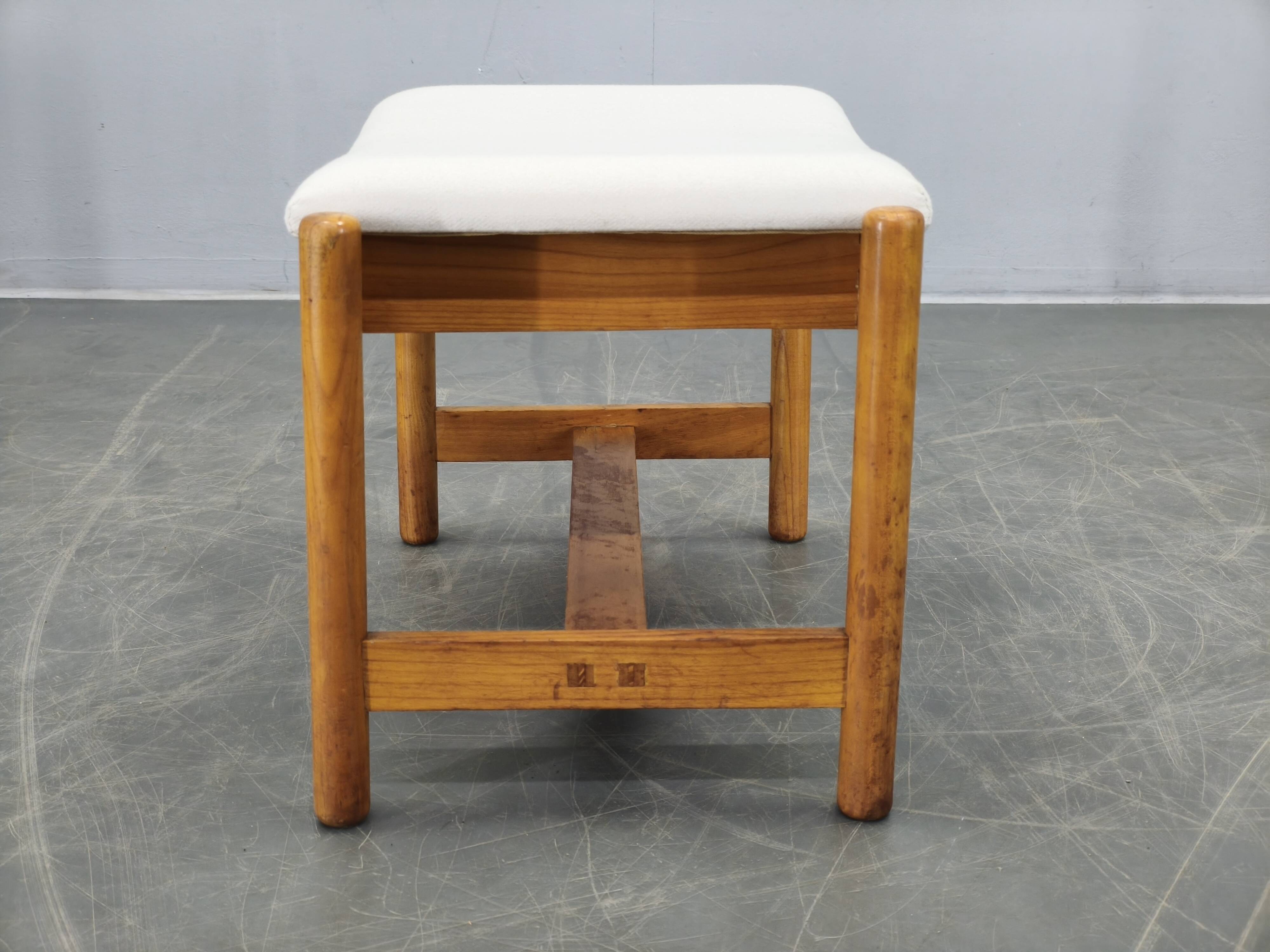 Alan fuchs stool for uluv, czechoslovakia 1960s