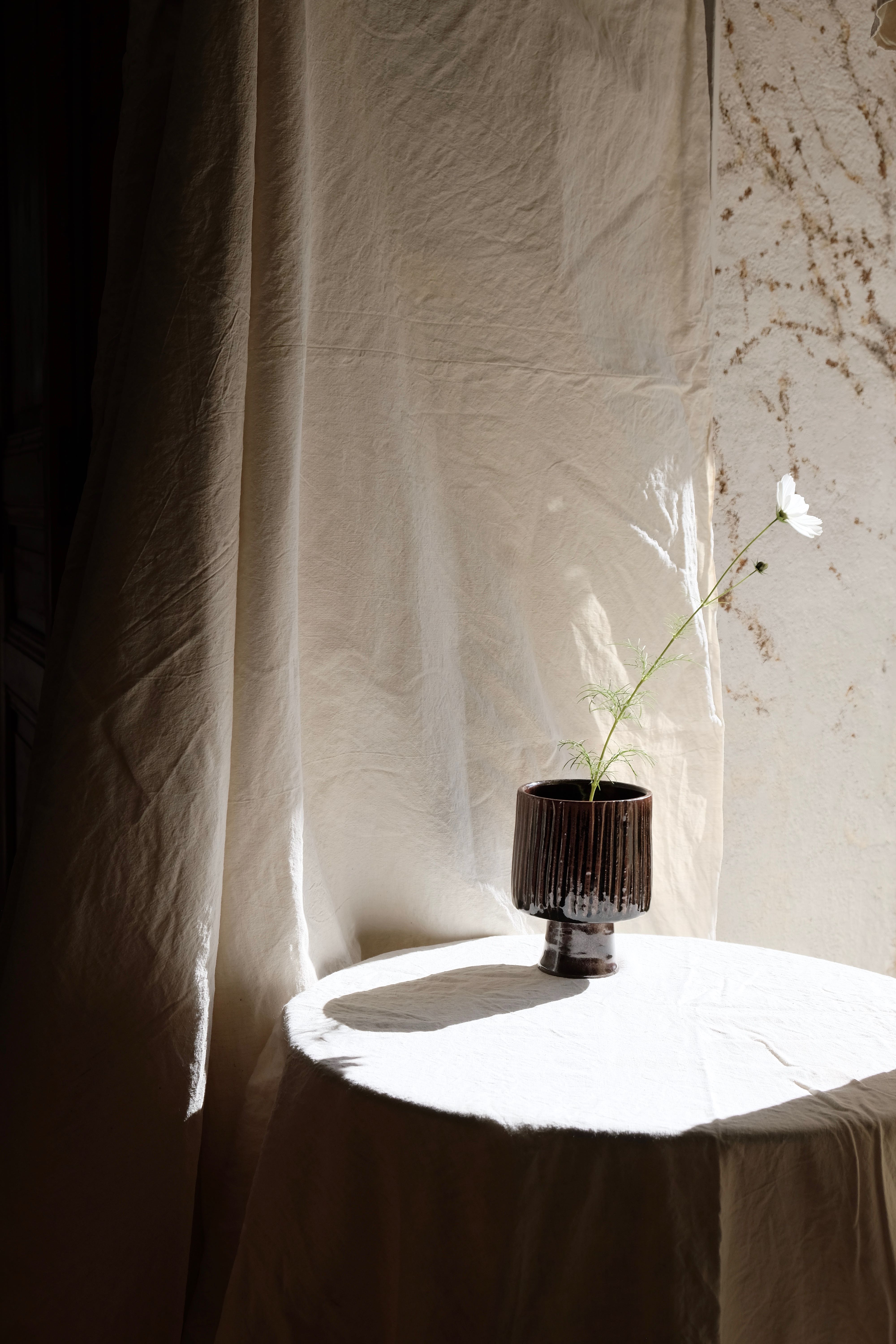 Vintage Japanese vase ikebana