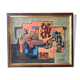 French school of the 20th century. Important framed oil on canvas signed Ramard