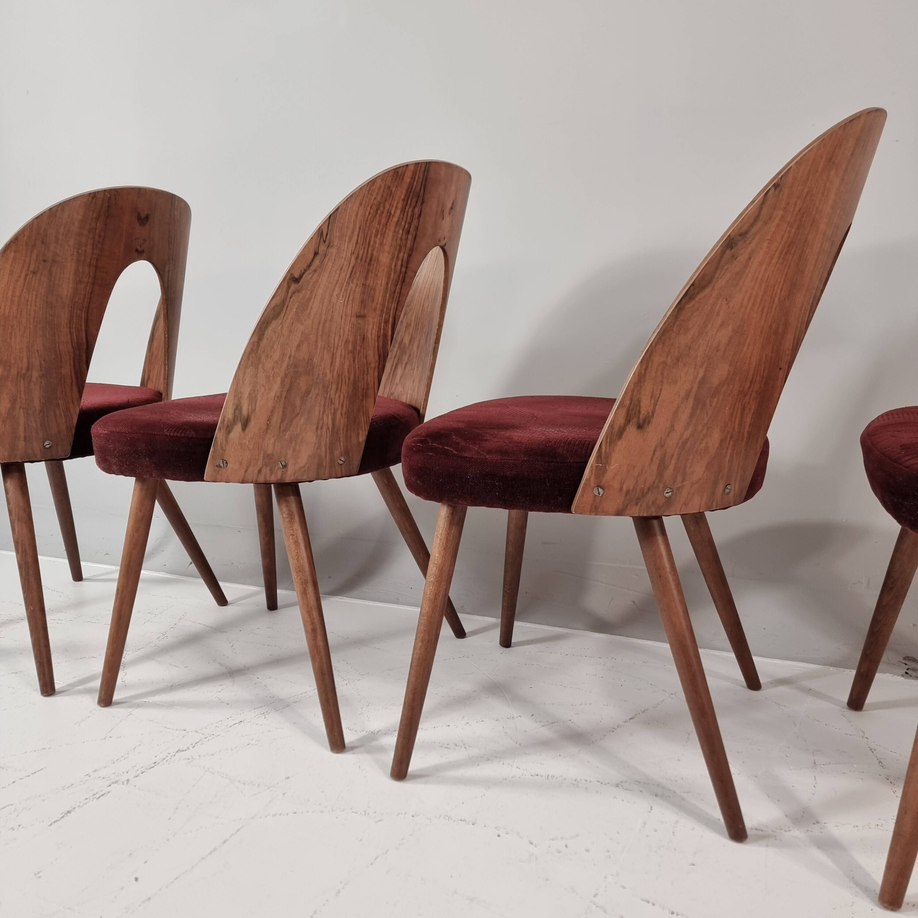 Vintage chairs by Antonin Suman, 1960s, set of 4
