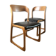Pair of Baumann chairs