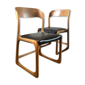 Pair of Baumann chairs
