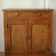 Parisian old waxed wood buffet