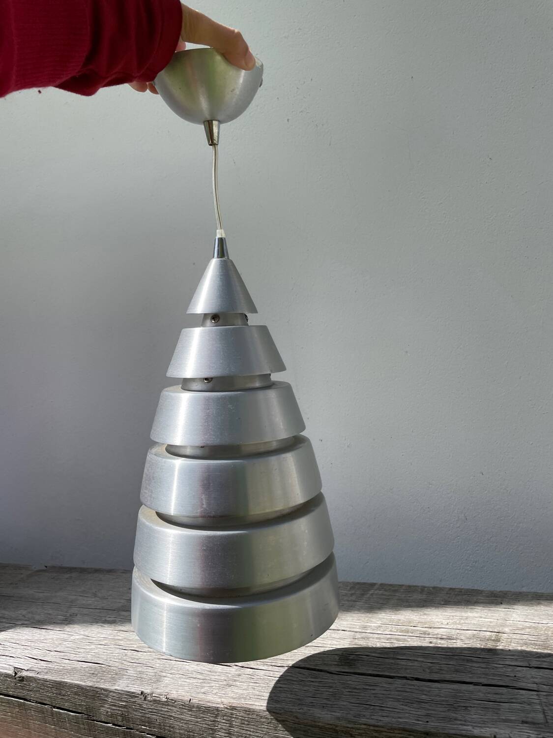 Agemob silver metal designer pendant light