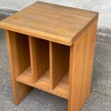 Pair of Scandinavian wooden vinyl furniture