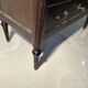 Commode with 3 drawers in Louis XVI style, marble and gilded bronze.