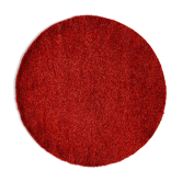 Scandinavian design rya rug by Karin Bernholm. Round, dia 196-198 cm (77-78 in)
