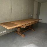 Farmhouse table monastery stripped extendable 300 cm
