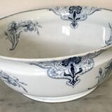 Salad bowl Lunéville Art Nouveau