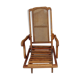 Fauteuil pliant canné