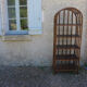 Vintage rattan library